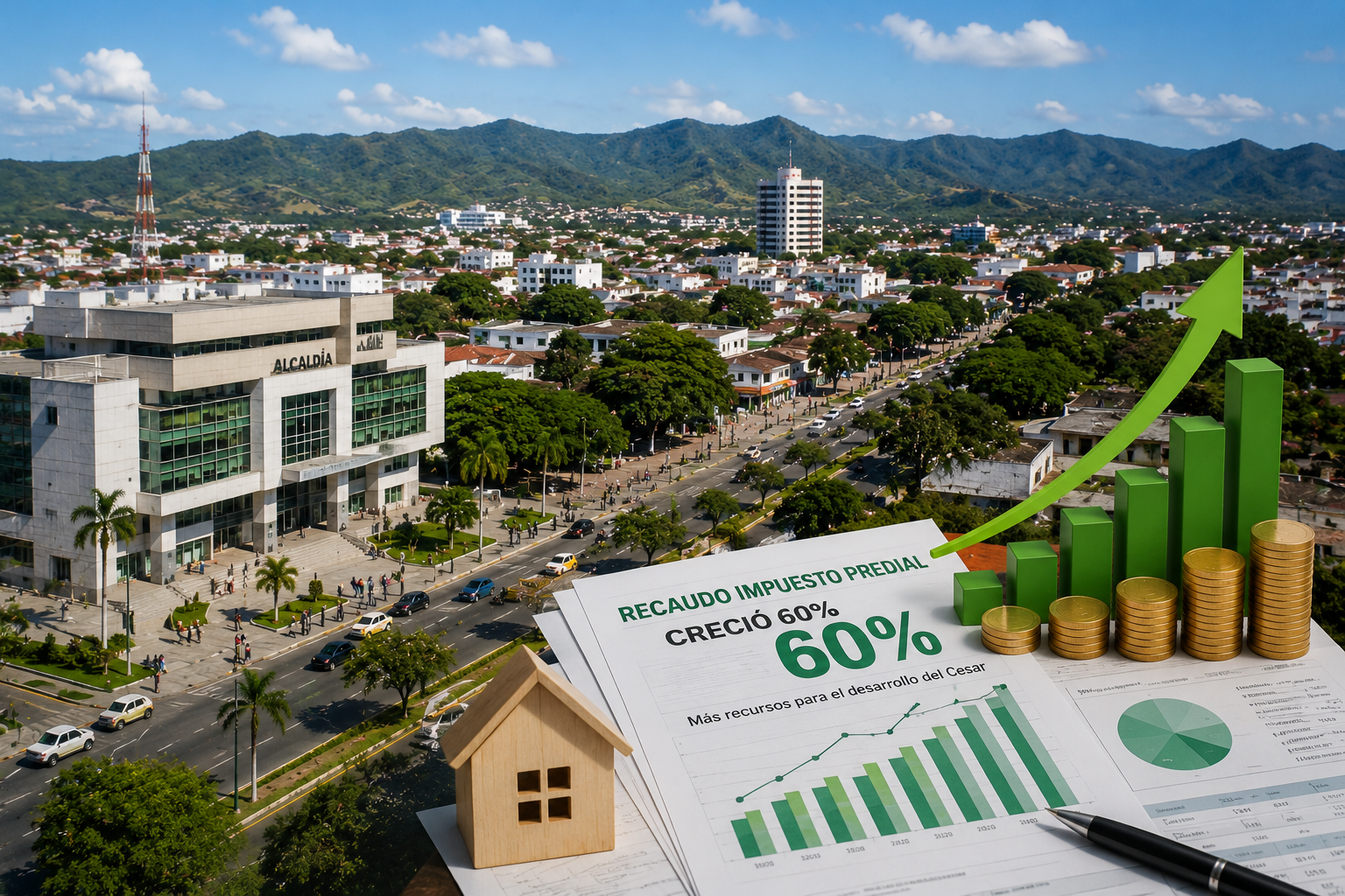 El recaudo predial creció 60%